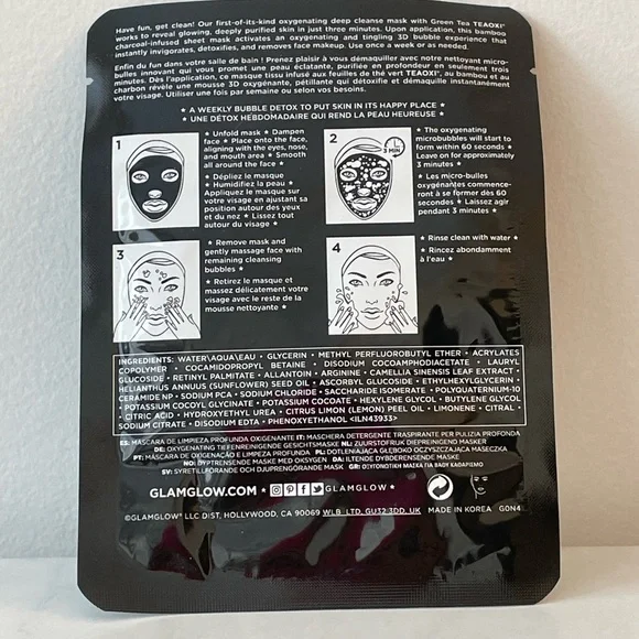 GLAMGLOW Bubblesheet Cleanse Mask - Picture 3 of 3